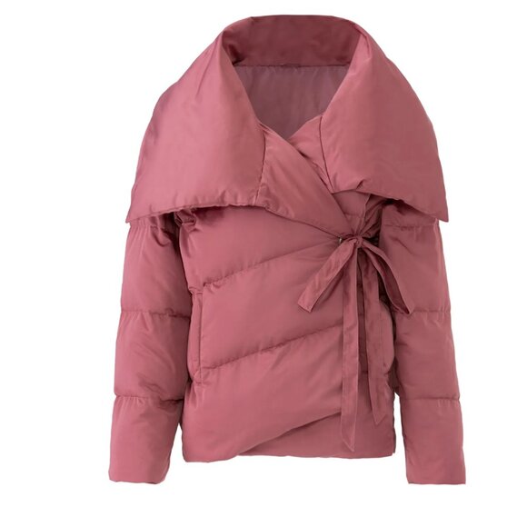 Wrap Puffer Jacket - Picture 1 of 4